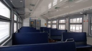 МИНИОБЗОР ЭЛЕКТРОПОЕЗДА ЭД2Т 0050 СООБЩЕНИЕМ ИППОДРОМ - МОСКВА КАЗАНСКАЯ, 20.11.2022.