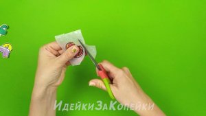 Как сделать наклейки для бумажных сюрпризов своими руками