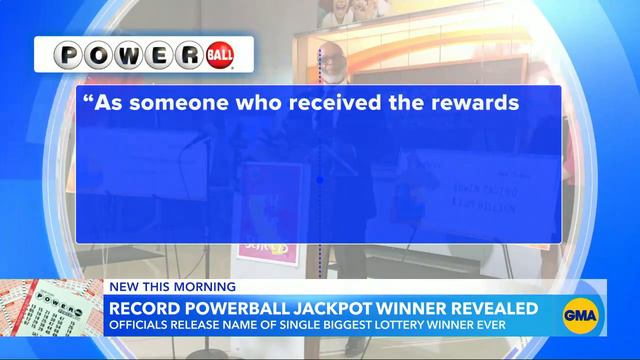 $2 billion Powerball jackpot winner revealed as California resident | GMA смотреть онлайн