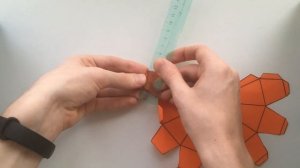 Мастер класс по созданию полигональной модели из бумаги!!!