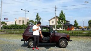 Японец впервые увидел Ниву!