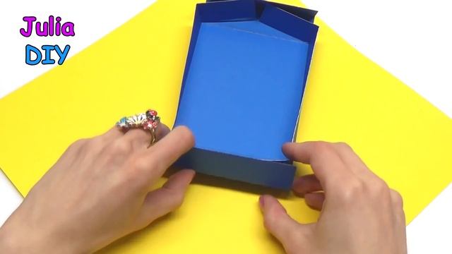 DIY paper crafts idea - gift box making with paper easy | Gift box making | DIY box gift | Julia DI