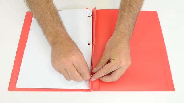 Two-Pocket Heavyweight Poly Portfolio Folder with Prongs Red, 10/PK - C-Line Products - 32964 смотреть онлайн