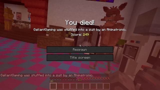Escaping FNAF Animatronics In Minecraft With Darzeth And Odd Foxx