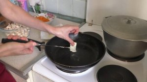 Французский Сырный Суп.?Классический рецепт супа с курицей,грибами и сыром.French Cheese Soup.
