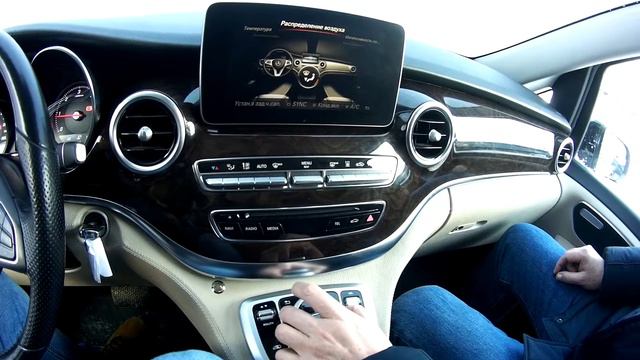 Мобильный кабинет Mercedes Benz V-class за 15 МИЛЛИОНОВ РУБЛЕЙ . Обзор водительского места ! смотреть онлайн