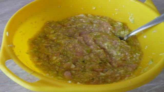 Куриная запеканка с рисом и кабачками