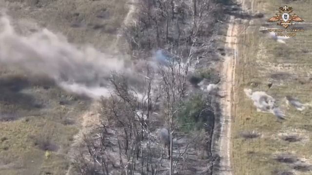 Артиллерия 42 дивизии ВС РФ накрыла скопление украинских солдат в районе села Новомихайловка в Донец смотреть онлайн