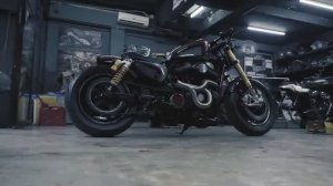 Harley Davidson Sportster 48 ' The Smokey Red '