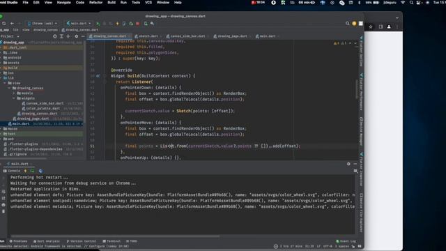 Flutter Tutorial: Drawing App (CustomPaint)