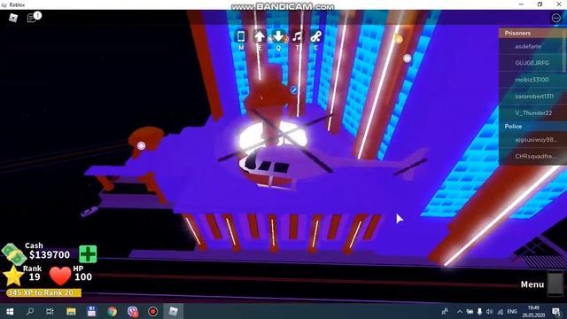 Забрал лазерную пушку в Roblox Mad City (она топ)