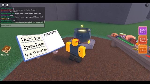 How to make headless potion. (Wacky wizard) смотреть онлайн