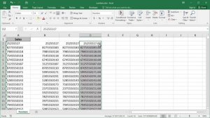 How to Numbers Standardized On Import And Export in Excel.