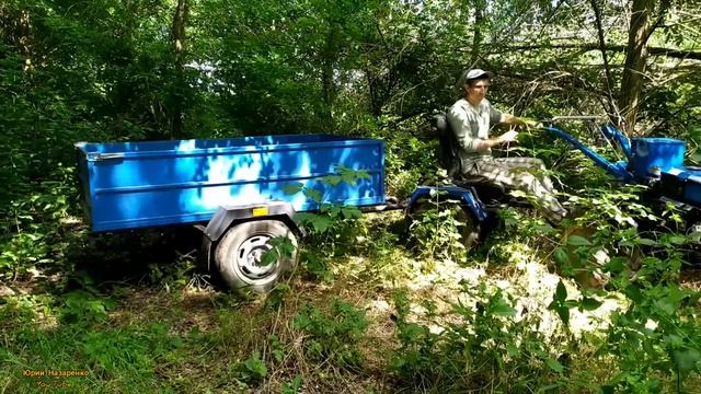 РАБОТА МОТОБЛОКОМ СО СПАРКОЙ / ПОРА НАЧИНАТЬ РАБОТАТЬ, ЗИМА НЕ ЗА ГОРАМИ / ЕДУ ПО ДРОВА МОТОБЛОКОМ