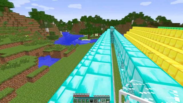 КАКОЙ САМЫЙ ДЛИННЫЙ ДОМ НУБА ПРОТИВ ЦУНАМИ ! ПРО ПОСТРОИЛ НЕБОСКРЕБ MINECRAFT МУЛЬТИК