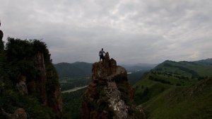 Путешествие по Горному Алтаю. Скала "Чертов палец"