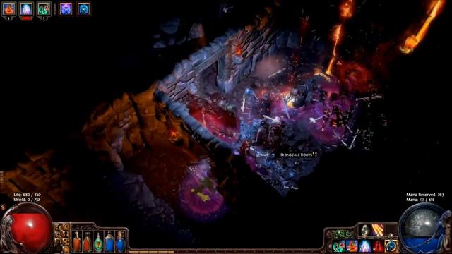 Gameplay - Path of Exile Templar Summoner смотреть онлайн