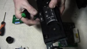 Блок климат контроля Chevrolet Captiva 2008 Как разобрать ? Что внутри ?