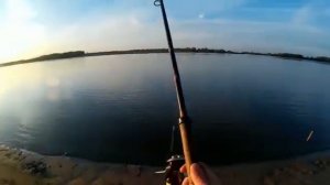 Рыбалка в любимом  городе Барнаул.С дуругом на р.Обь.