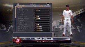 MLB 2K13: Making a Legend!