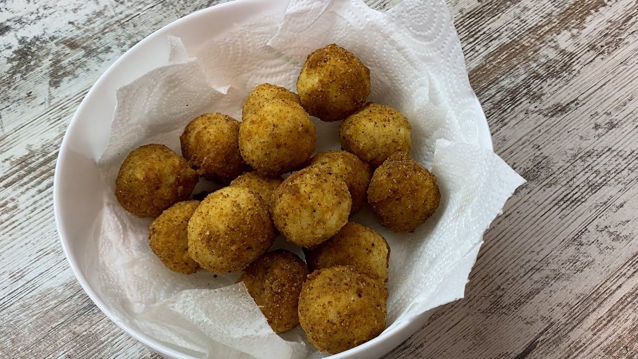 РИСОВЫЕ шарики с СЫРОМ! Вкусная закуска, популярная во всем мире!