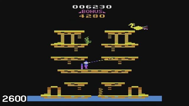 Arcade Games Vs Atari 2600 - Roc'n Rope смотреть онлайн
