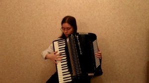 Дарья Зяблова, г. Воронеж. "Если б гармошка умела" - Лепин