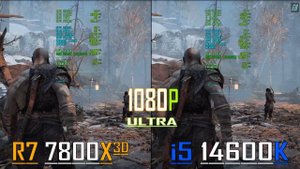 INTEL i5 14600K vs RYZEN 7 7800X3D || PC GAMES BENCHMARK TEST ||