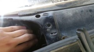 Замена салонного фильтра на гранте (быстро и легко)