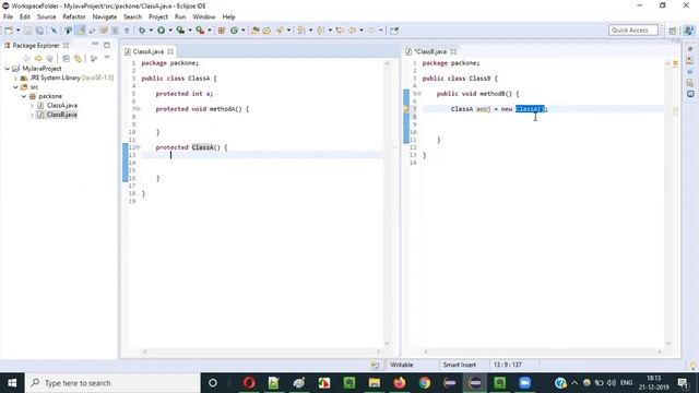 Java for Testers - Part 181 - protected Access Modifier смотреть онлайн