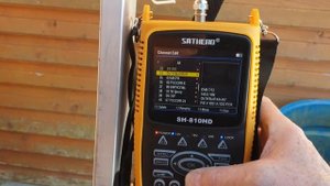 SATHERO SH-810HD настройка DVB-T2