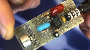 Микрофонный усилитель на микросхеме BA4558