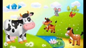 Развивающие игры для детей. Мамы и детеныши. Учим животных.