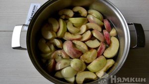 Яблочный кисель на кукурузном крахмале