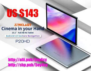 ? Планшет, Teclast P20HD, 10 дюймов, ОЗУ 4 Гб, ПЗУ 64 Гб, Android 10. ?
