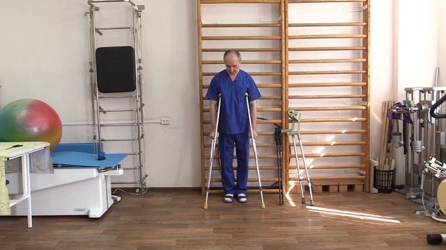 Правильная высота костылей. смотреть онлайн