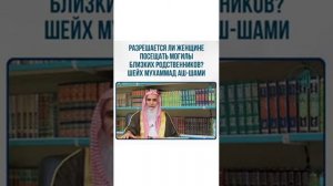 Разрешается ли женщине посещать могилы близких родственников? Шейх Мухаммад аш-Шами