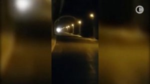 Странное явление в туннеле плотины Итуанго