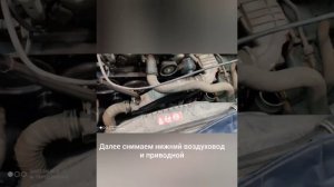 Замена магистрали вентиляции картера, на Мерседес Е класса с двигателем 271 компрессор