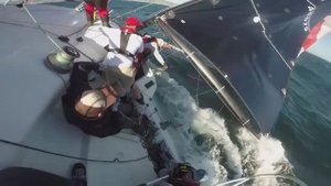 Брочинг на ветер в стиле Farr 40