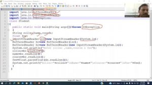 Runtime input using BufferedReader class, BY:-NEERAJ KUMAR SINGH #input #bufferedreader