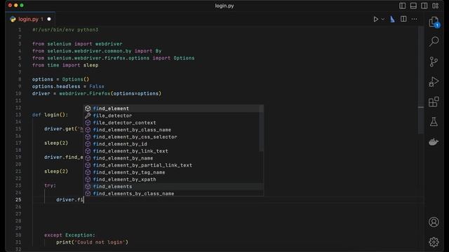 Selenium Browser Automation in Python - Part 1
