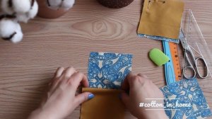 Пэчворк блок 2 из 1 "Гуси" или "Бриллиант"