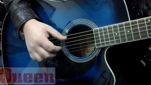 Guitarra Electroacústica Ibanez PF15ECE TBS