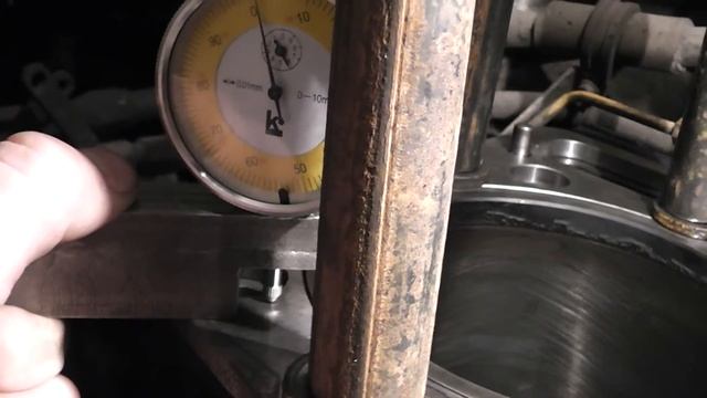 #27. Caterpillar c15/Проверка на просадку гильз/Трещина в гильзе/Газы в расширительном бочке. Часть смотреть онлайн