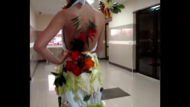 карвинг костюмы из овощей и фруктов смотреть онлайн