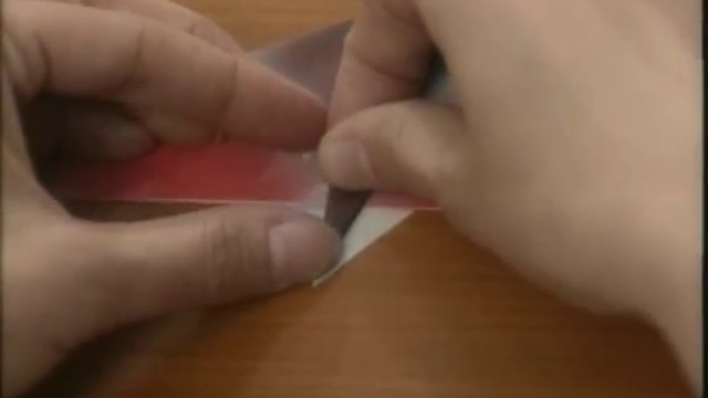 Как сделать оригами птичку попугая