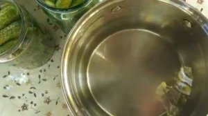 Маринованные огурцы как в магазине.  Огурцы на зиму за 5 минут. Первая часть.