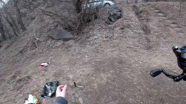 Рыбалка в апреле, на поплавок. смотреть онлайн