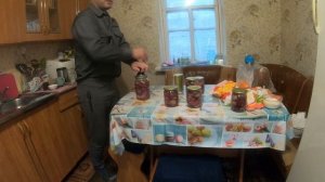 Тушенка в автоклаве с добытого зайца.